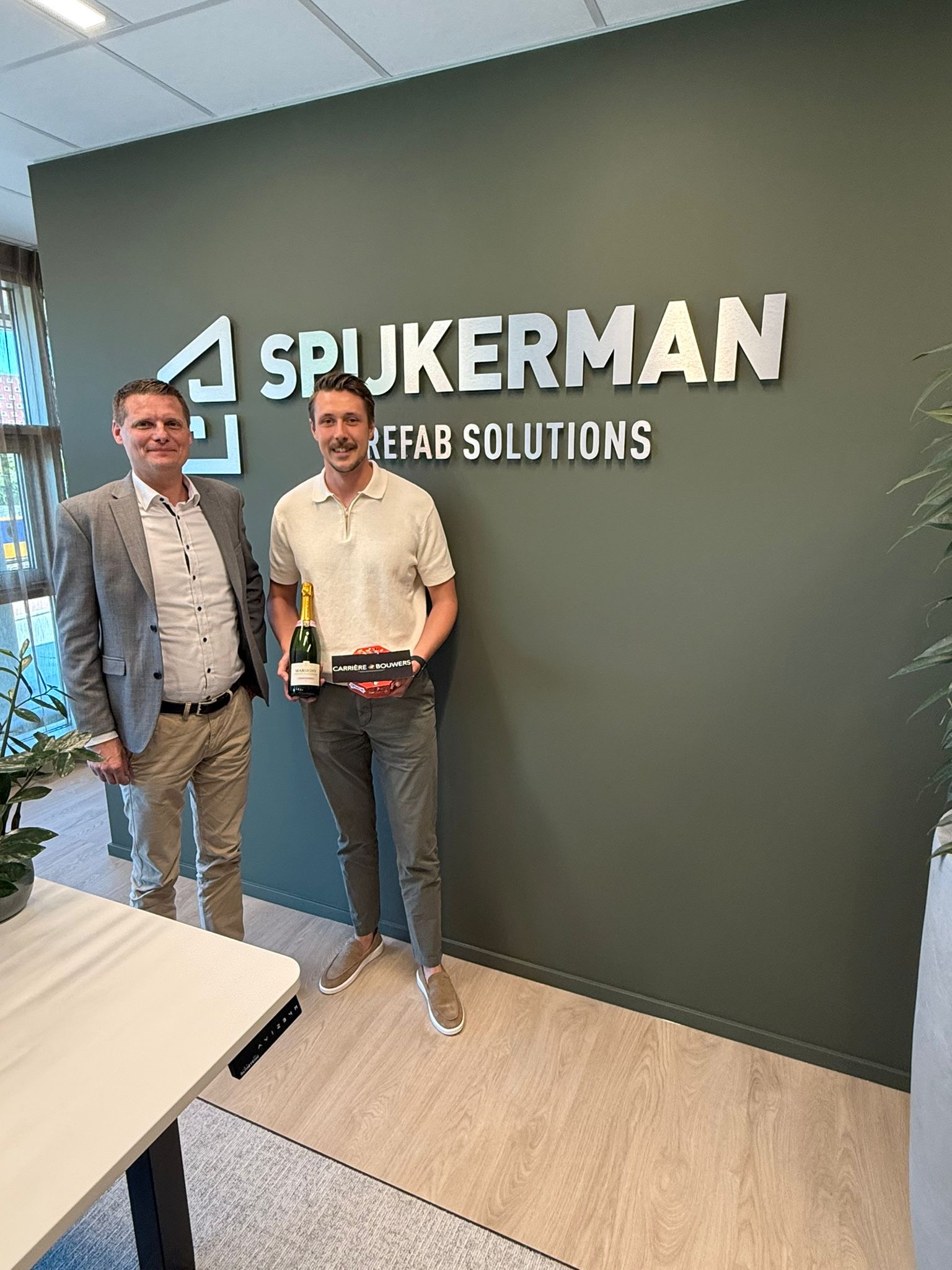 Nieuwe Junior Projectleider Bob Janse.